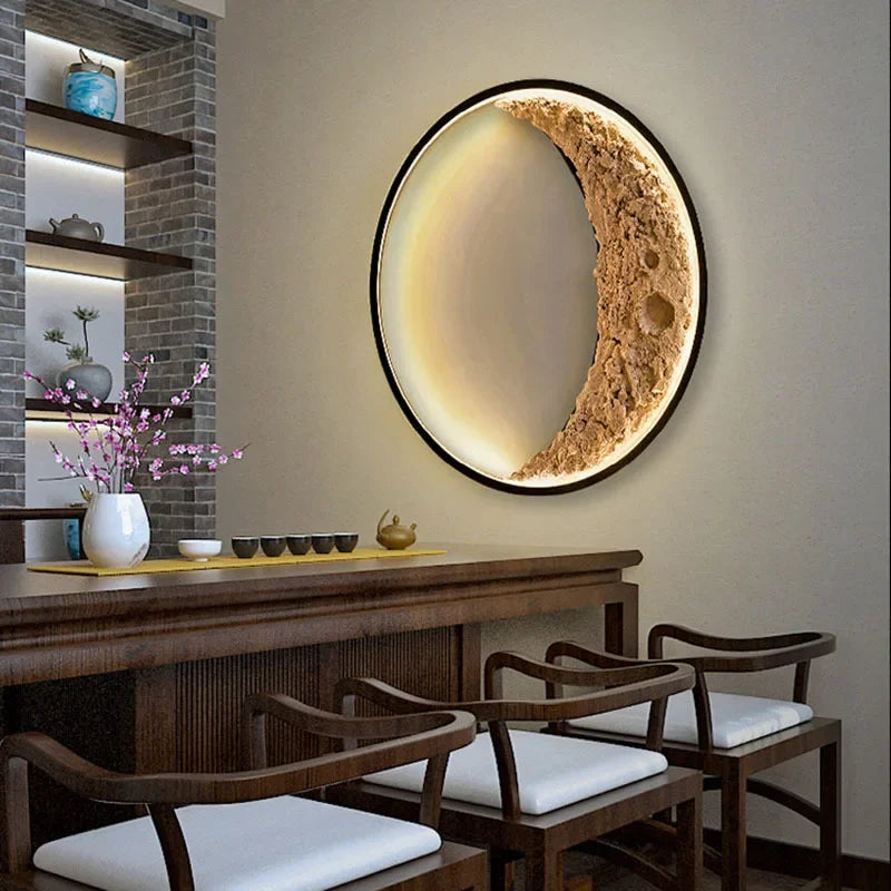 DecorBites™ Crescent Moon Wall Lamp for Bedroom and Hallway