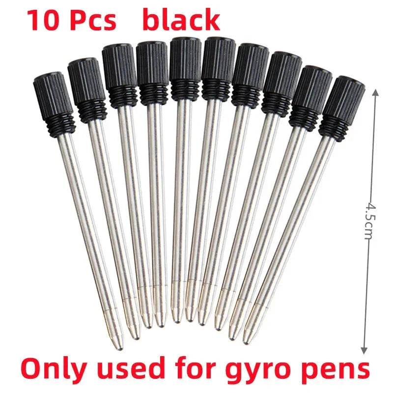 LED Gyro Spinner Pen – Multifunctional Metal Fidget Ballpoint Pen with Light | Stress Relief Spinning Pen for Writing, Focus & Gifts