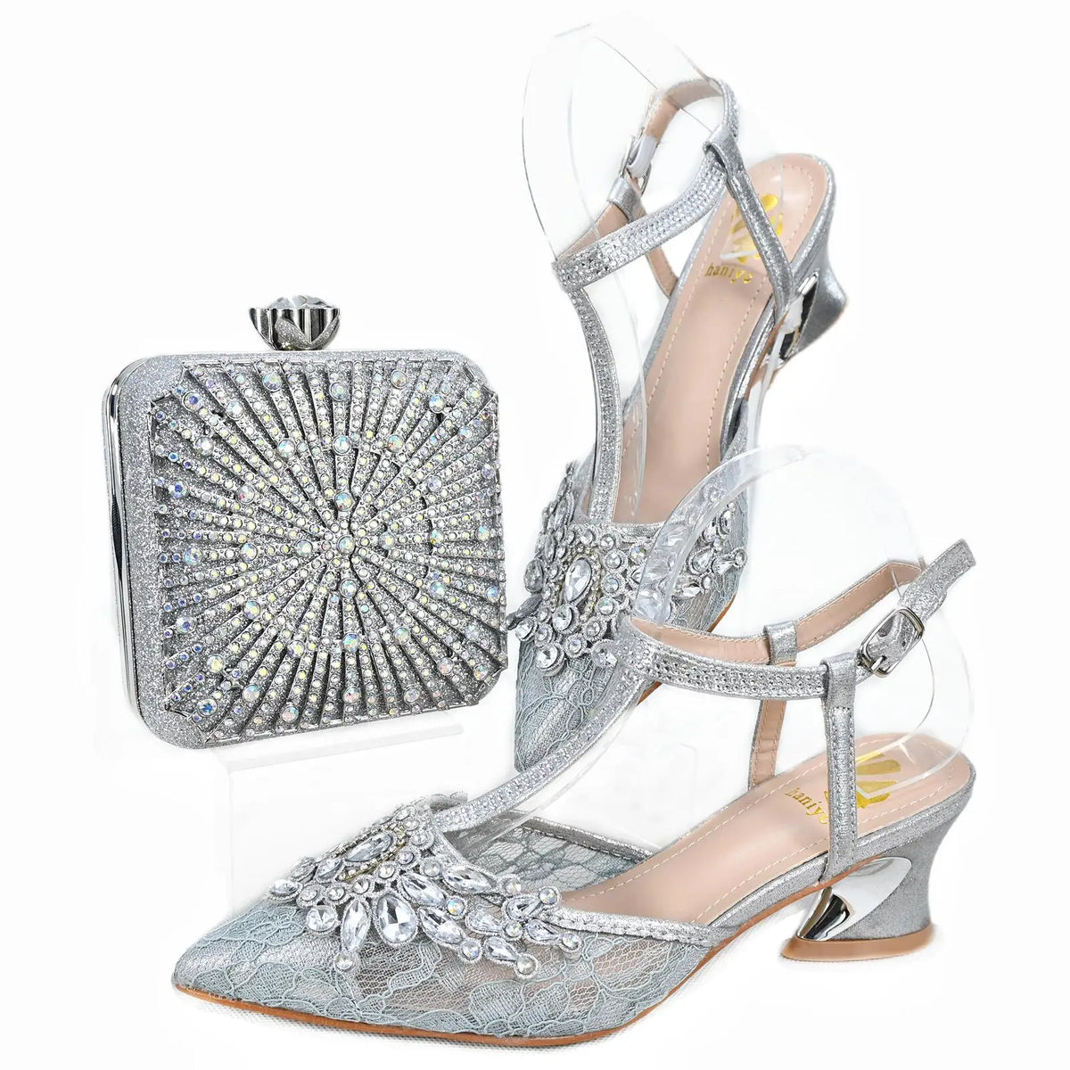 Italian gold Shoes And Bag Sets HTG1-9