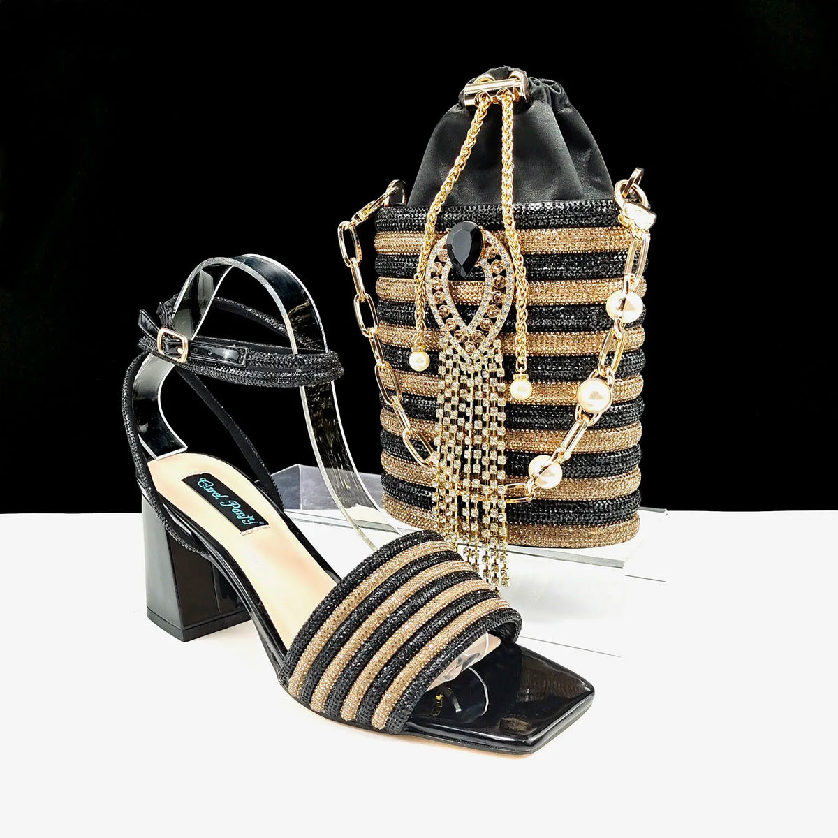 Lastest Ladies Shoes with Matching Bag Set  HJJ1-23