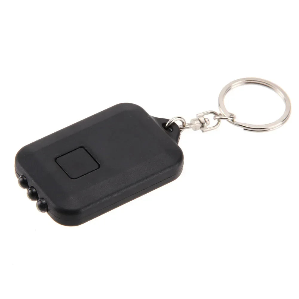 Portable LED Keychain Solar Flashlight | Mini Pocket Light for Outdoor Hiking