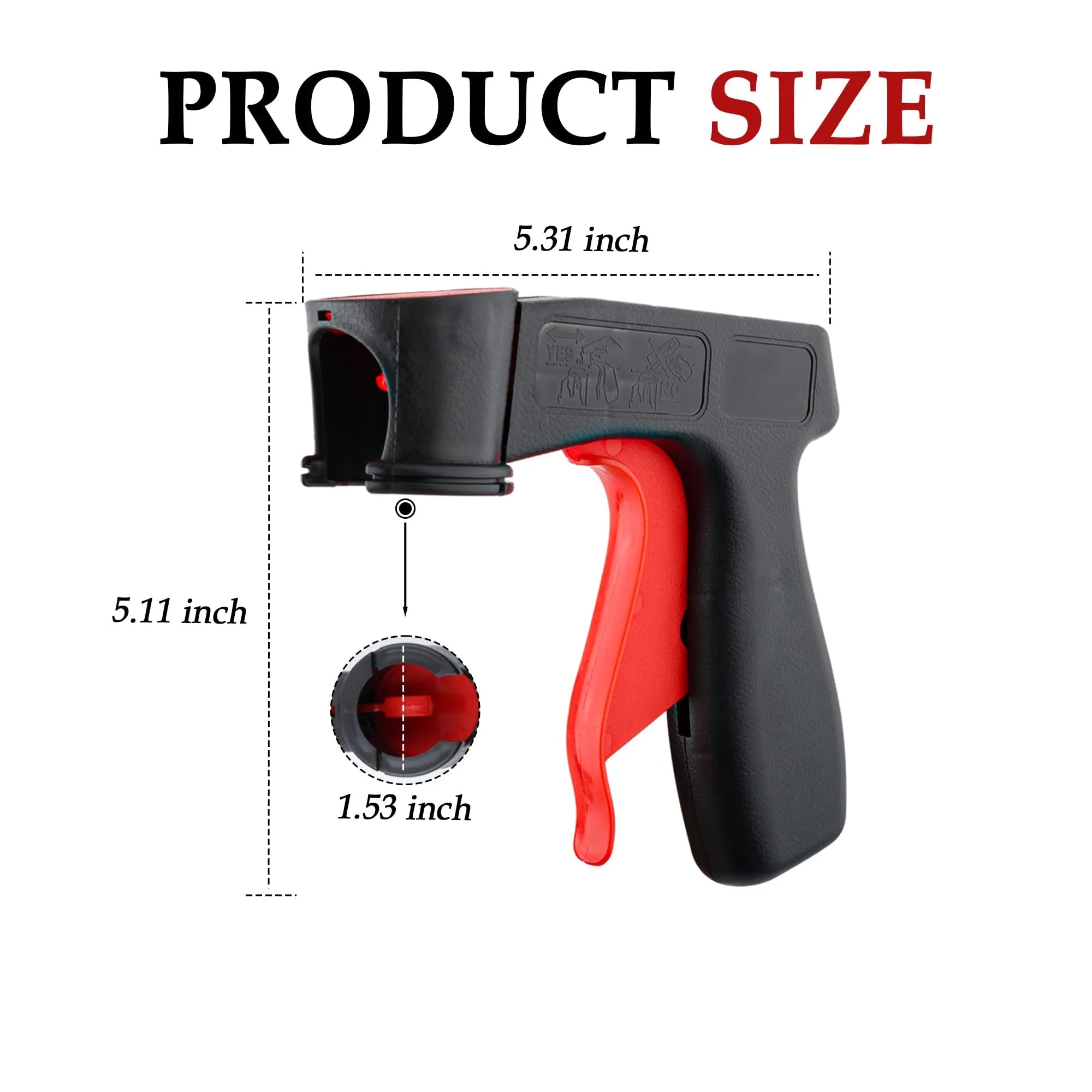 Car Spray Trigger Handle | Reusable Aerosol Can Adapter for DIY Painting