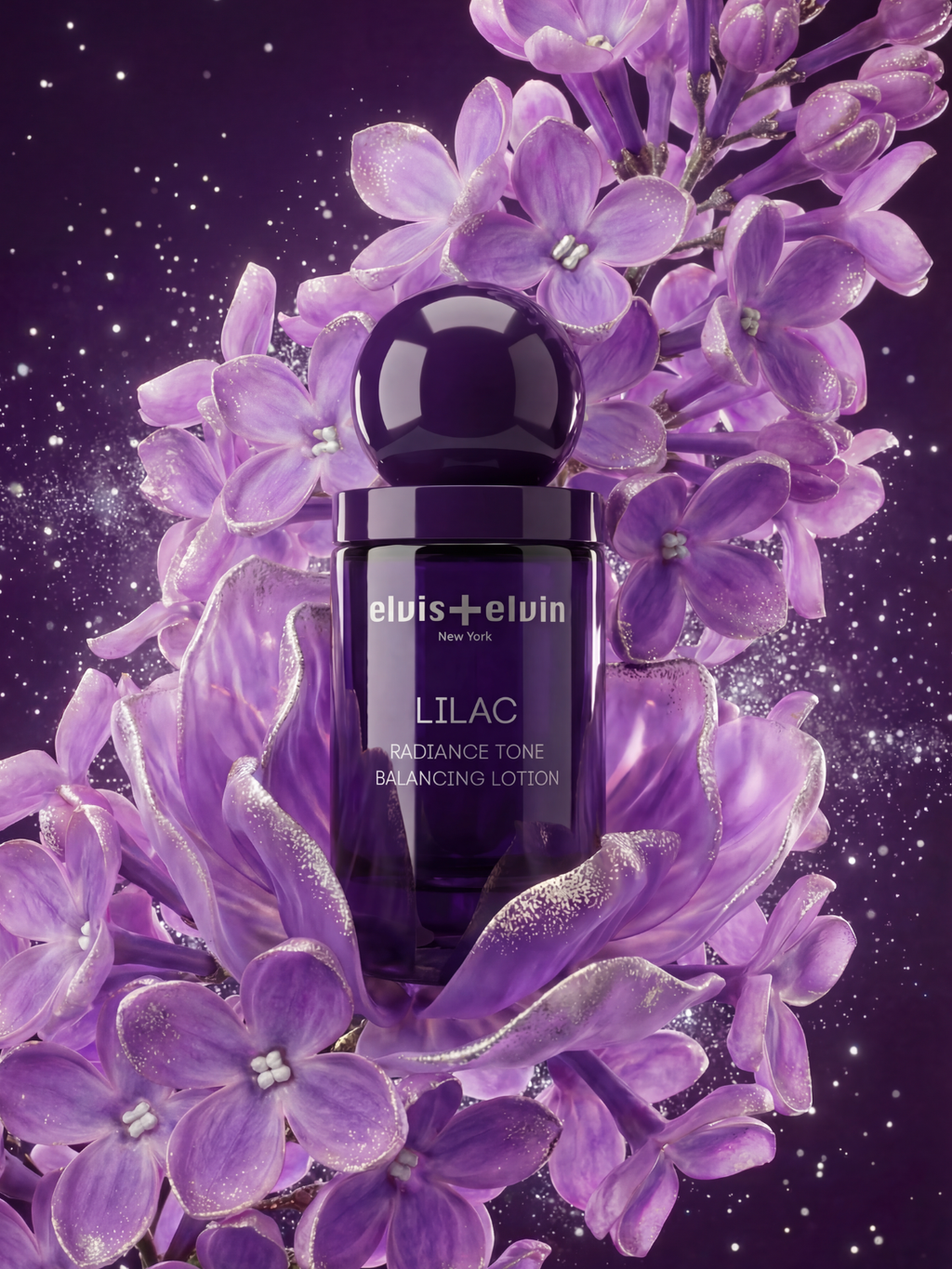 elvis+elvin Lilac Radiance Tone Balancing Lotion