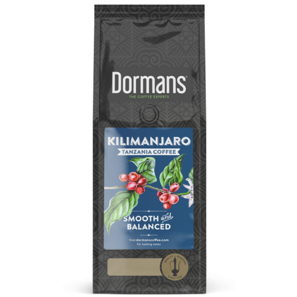Dormans Kilimanjaro Coffee medium roast fine grind 375g front package