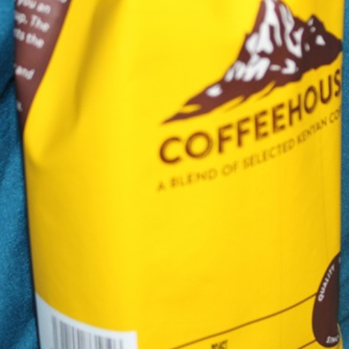 Dormans CoffeeHouse package lower front corner detail