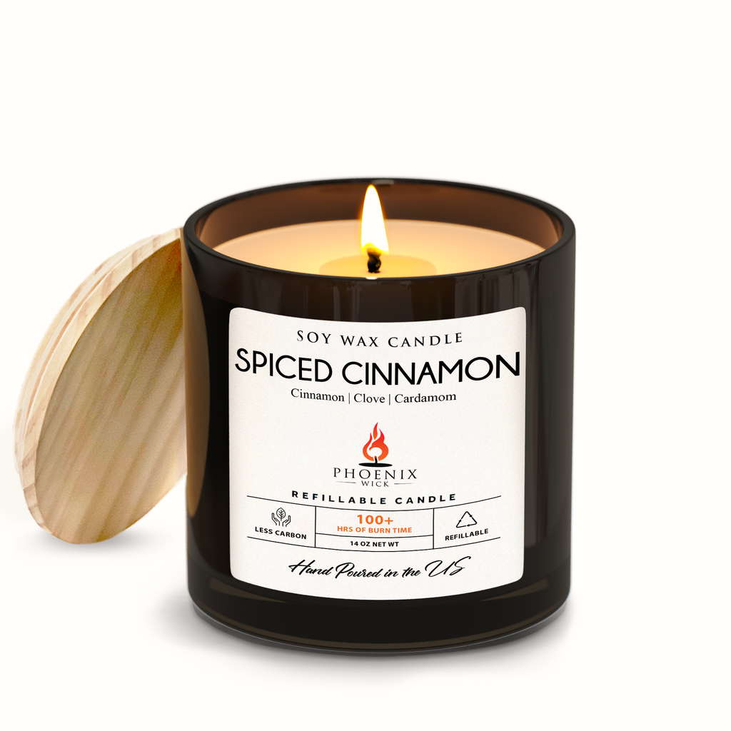 Spiced Cinnamon - 14oz Filled Candle