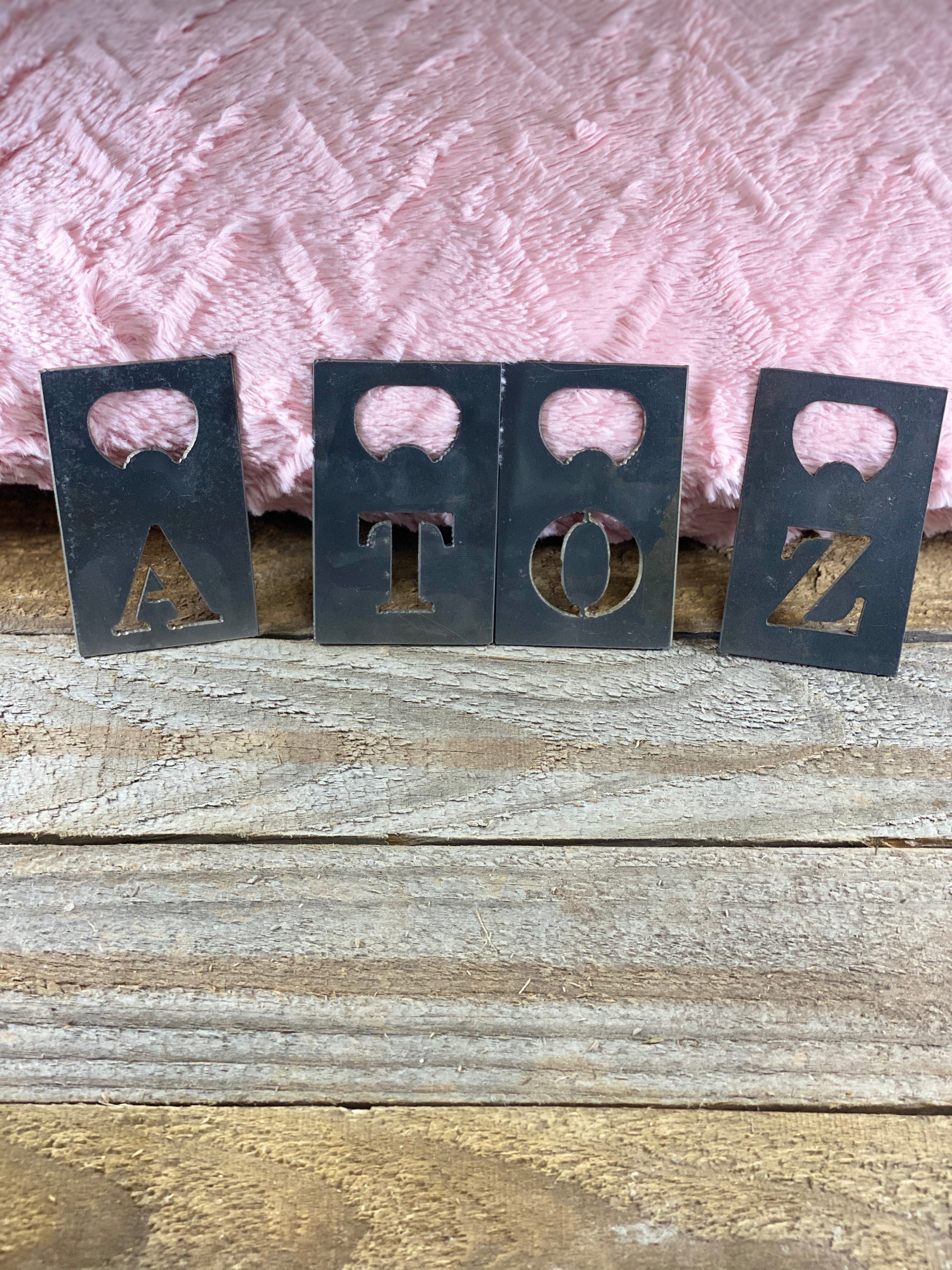 Personalized Last Name Letter Bottle Openers