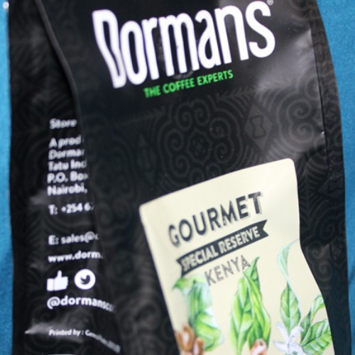 Dormans Gourmet Special Reserve side package close up