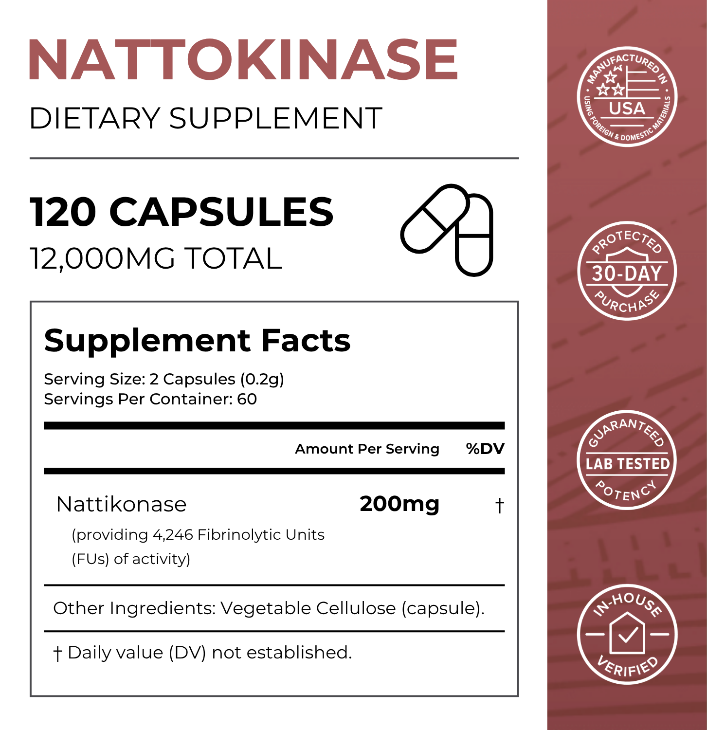 Nattokinase Capsules