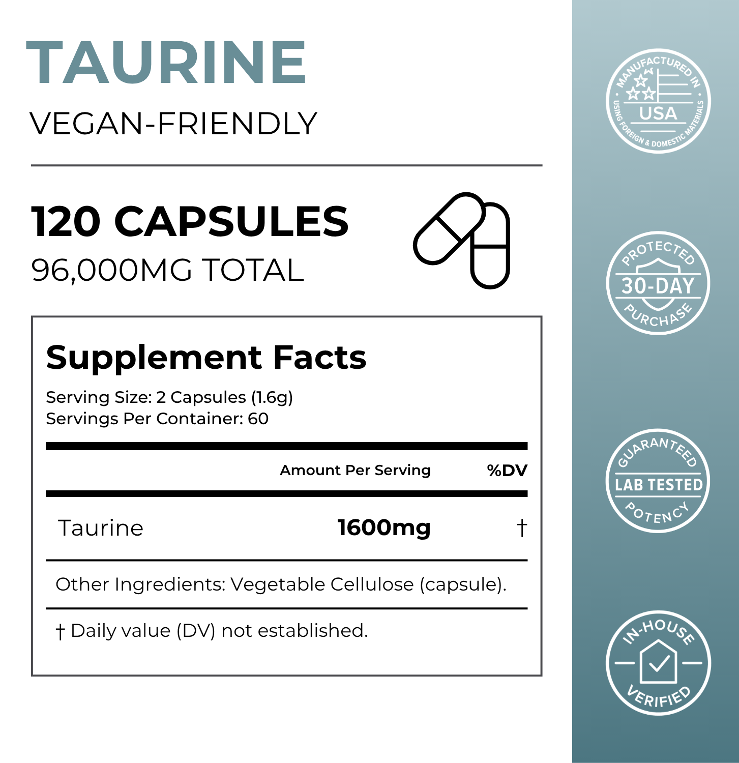 Taurine Capsules