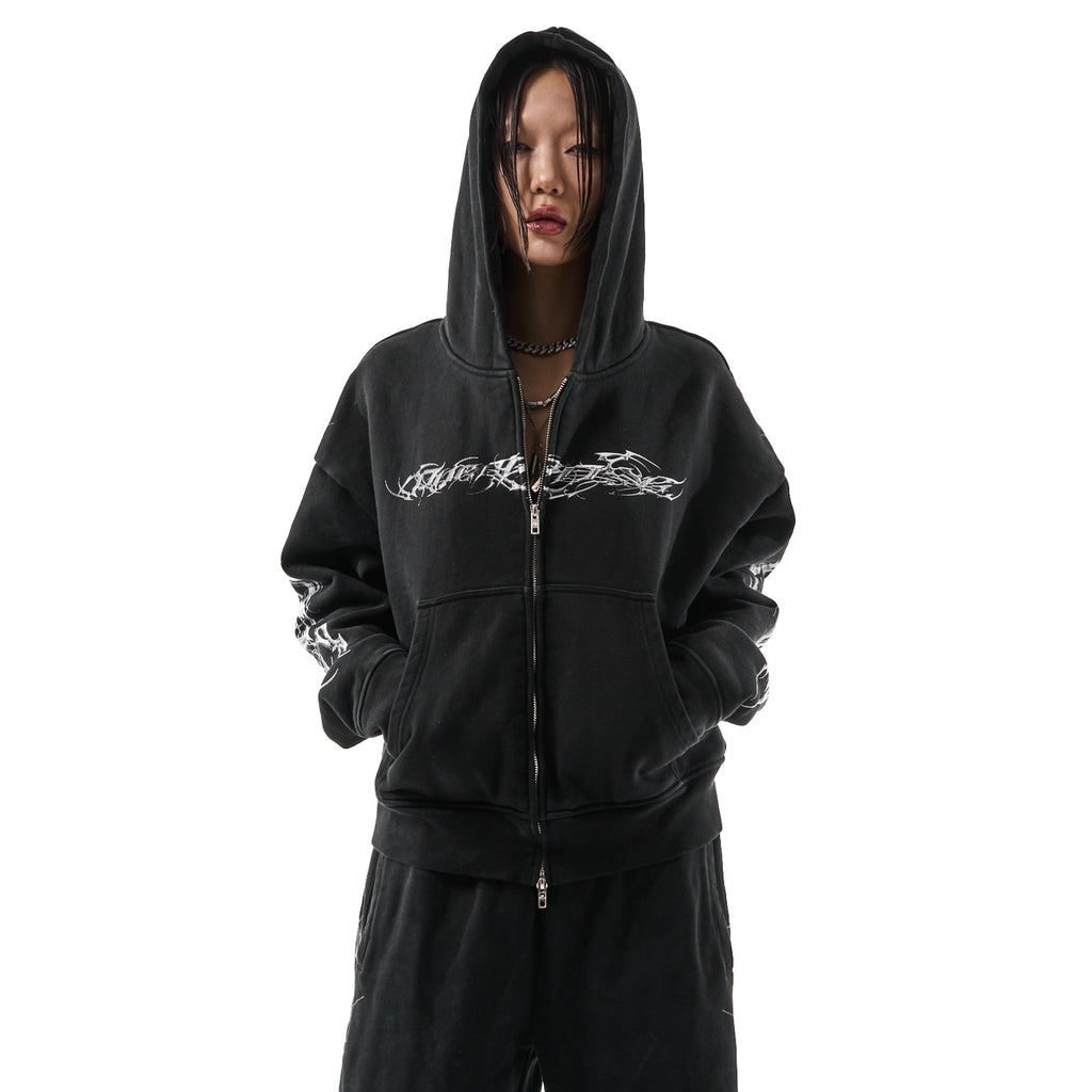 "TRIBAMETAL" HOODIE