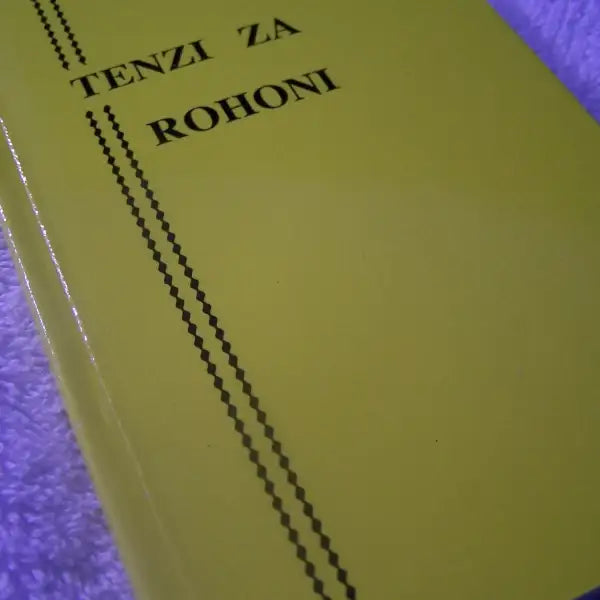 TENZI ZA ROHONI SWAHILI SONGBOOK - World Safari Shops