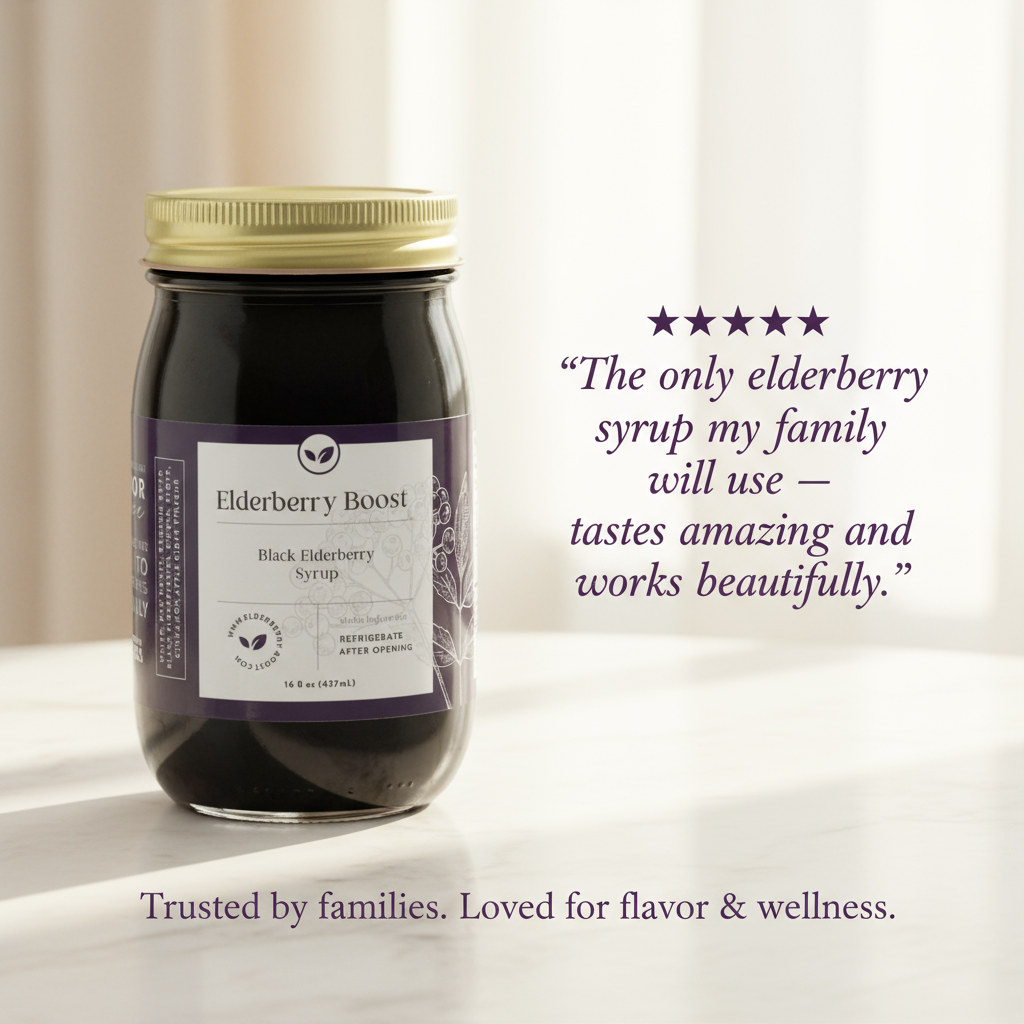 All Natural Elderberry Boost (16 oz)