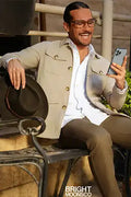 The Slim Safari Coat (Natural)