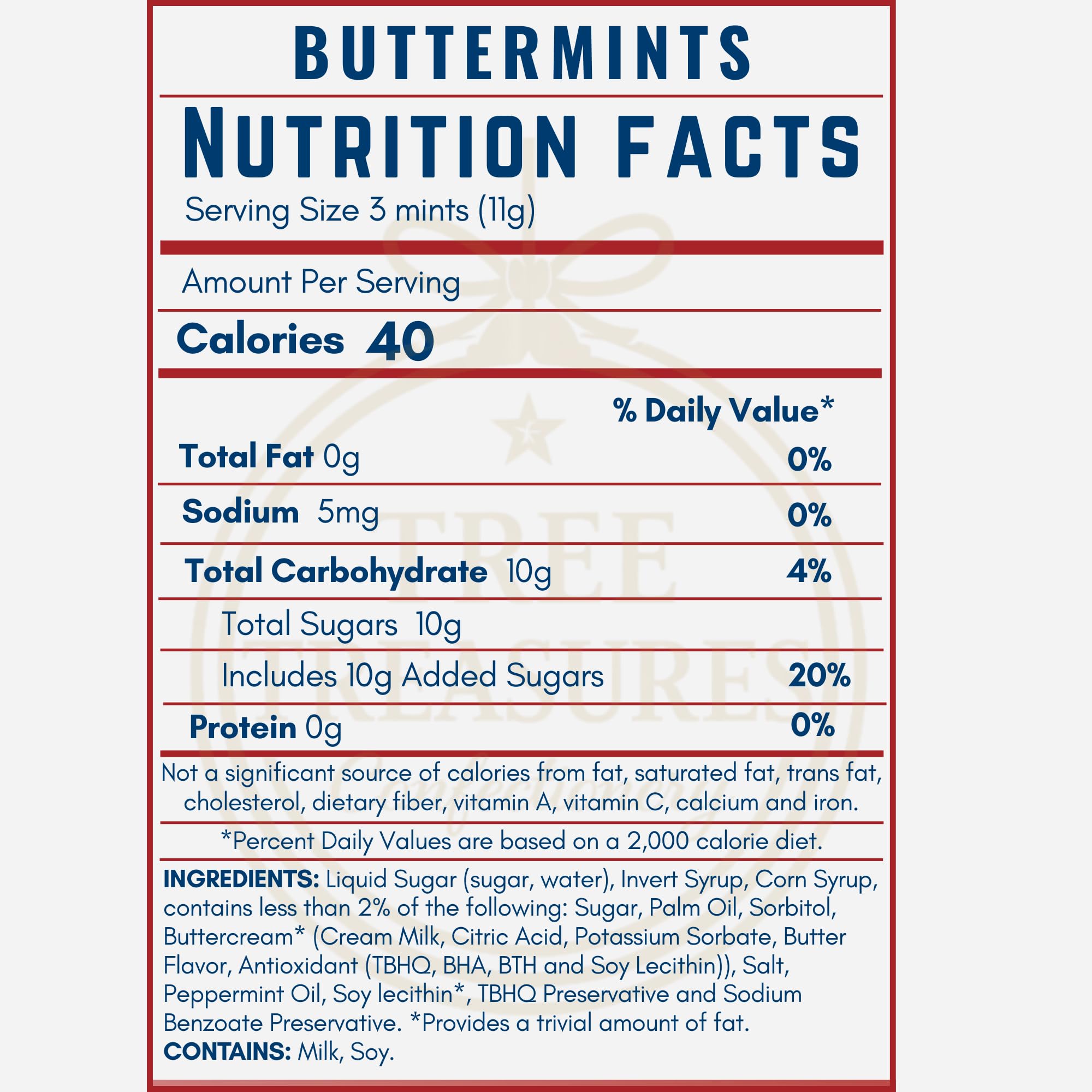 USA Flag Buttermints 220ct | Individually Wrapped Patriotic Butter Mints | American Flag Candy for 4th of July, Memorial Day, Veterans Day & Military Party Favors