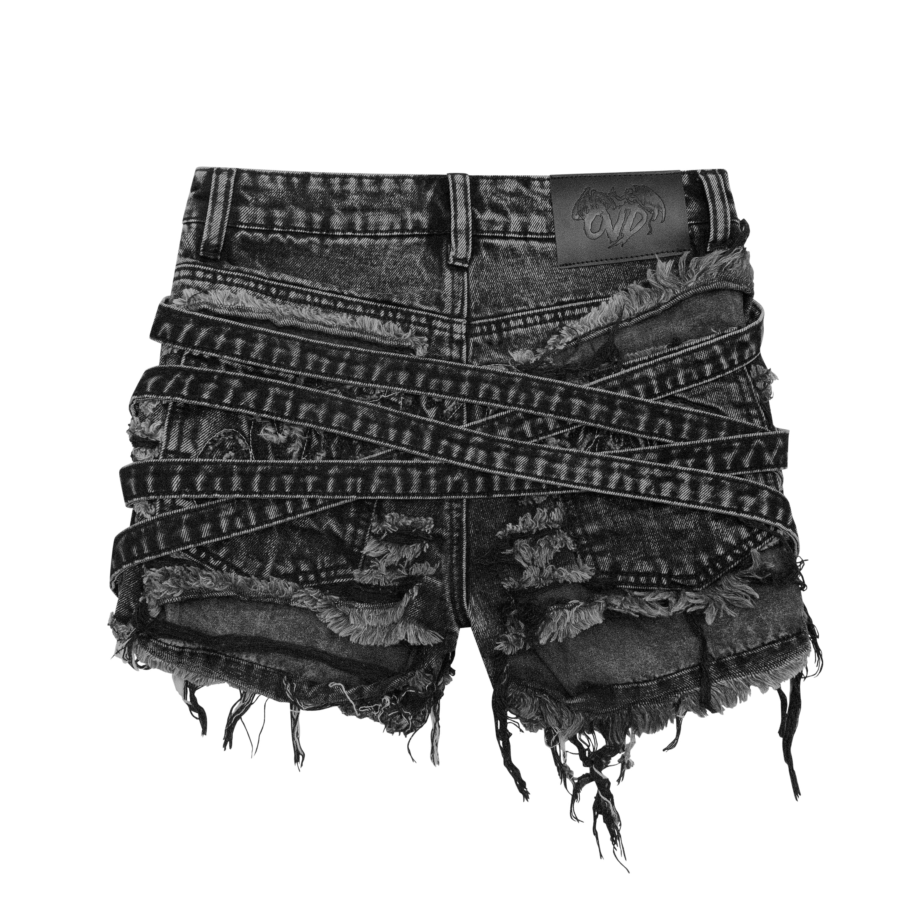 "VENIM" MINI SHORTS