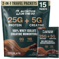 2-in-1 Whey Protein Isolate + Creatine Travel Packets