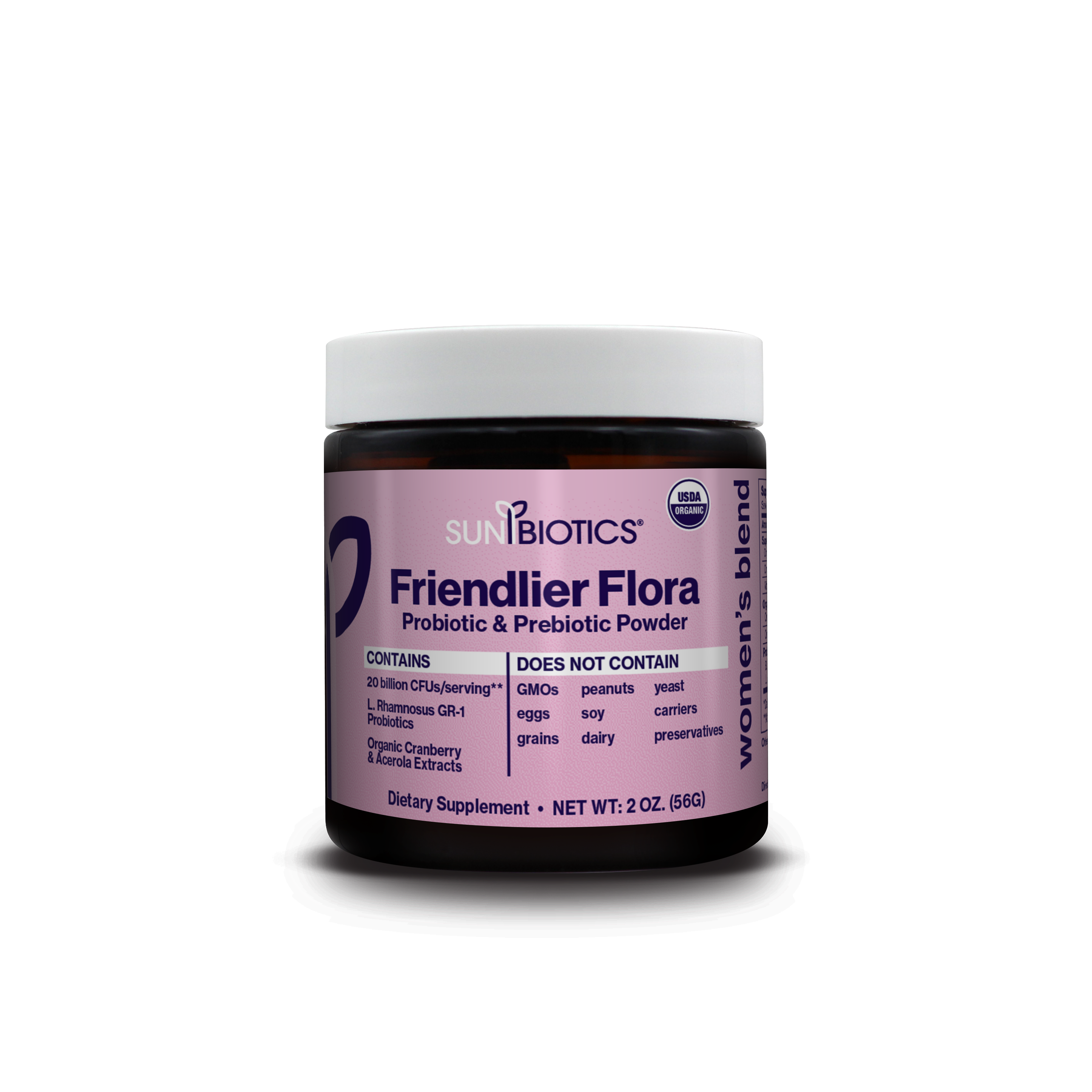 Friendlier Flora - Probiotic & Prebiotic Powder - Women's Blend