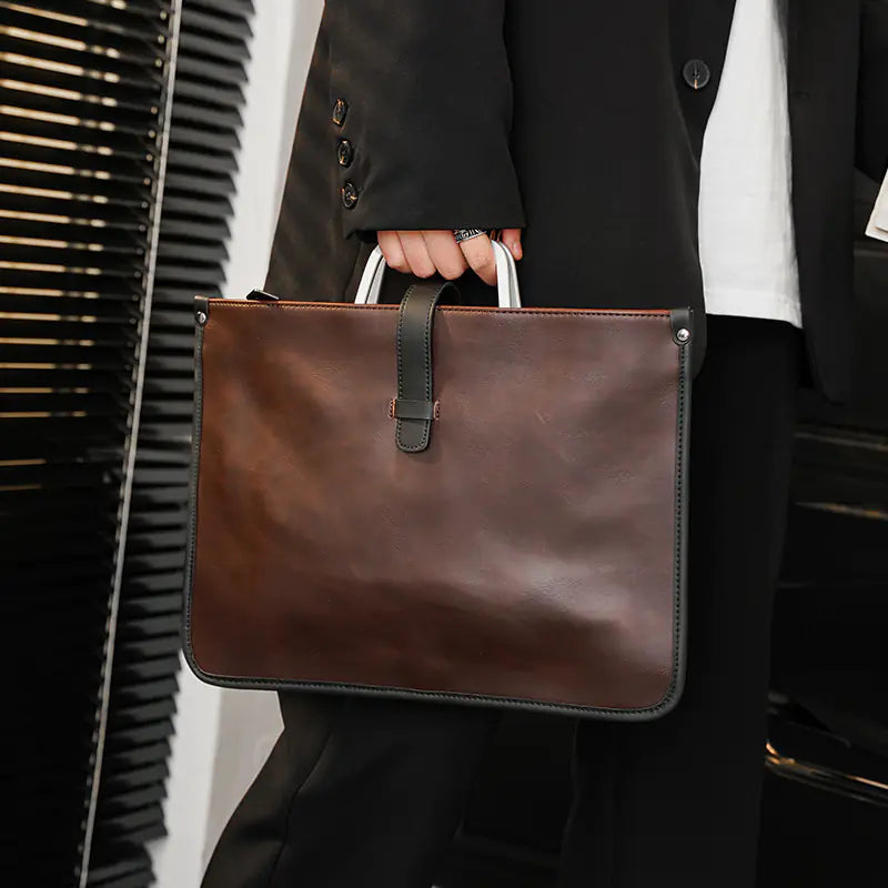 Crazy Horse Leather Briefcase