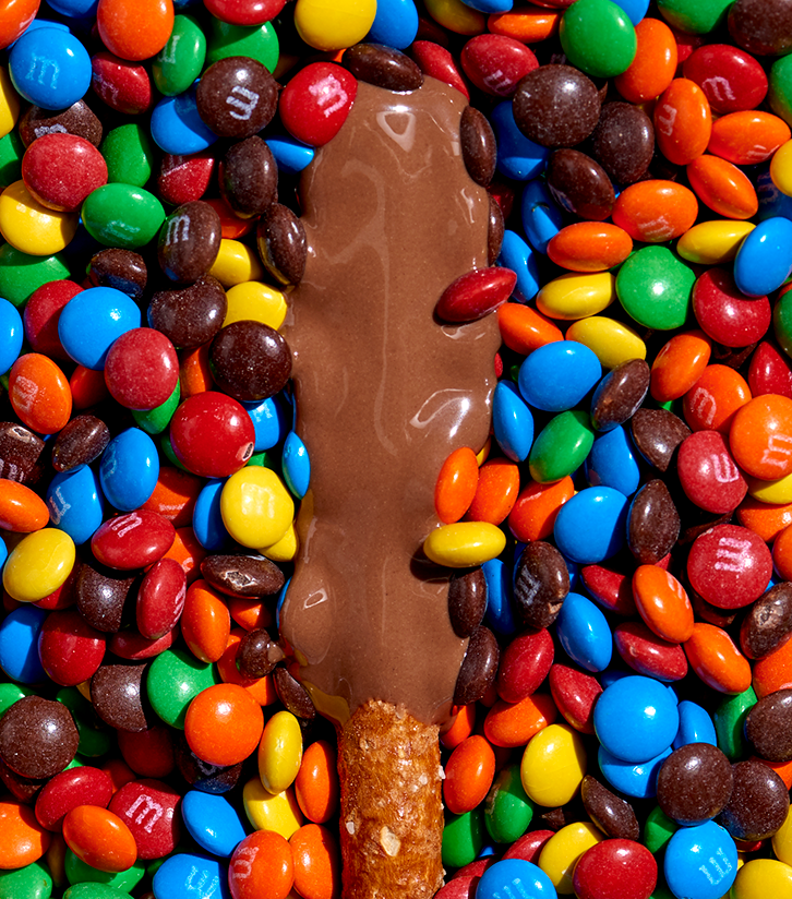 Rainbow Crunch Pretzels