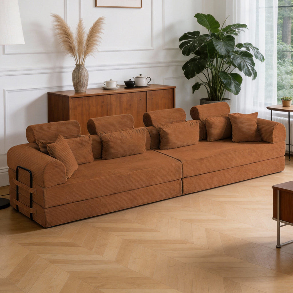 L Shape Modular Sectional Sofa - Compressed Sectional Sofa