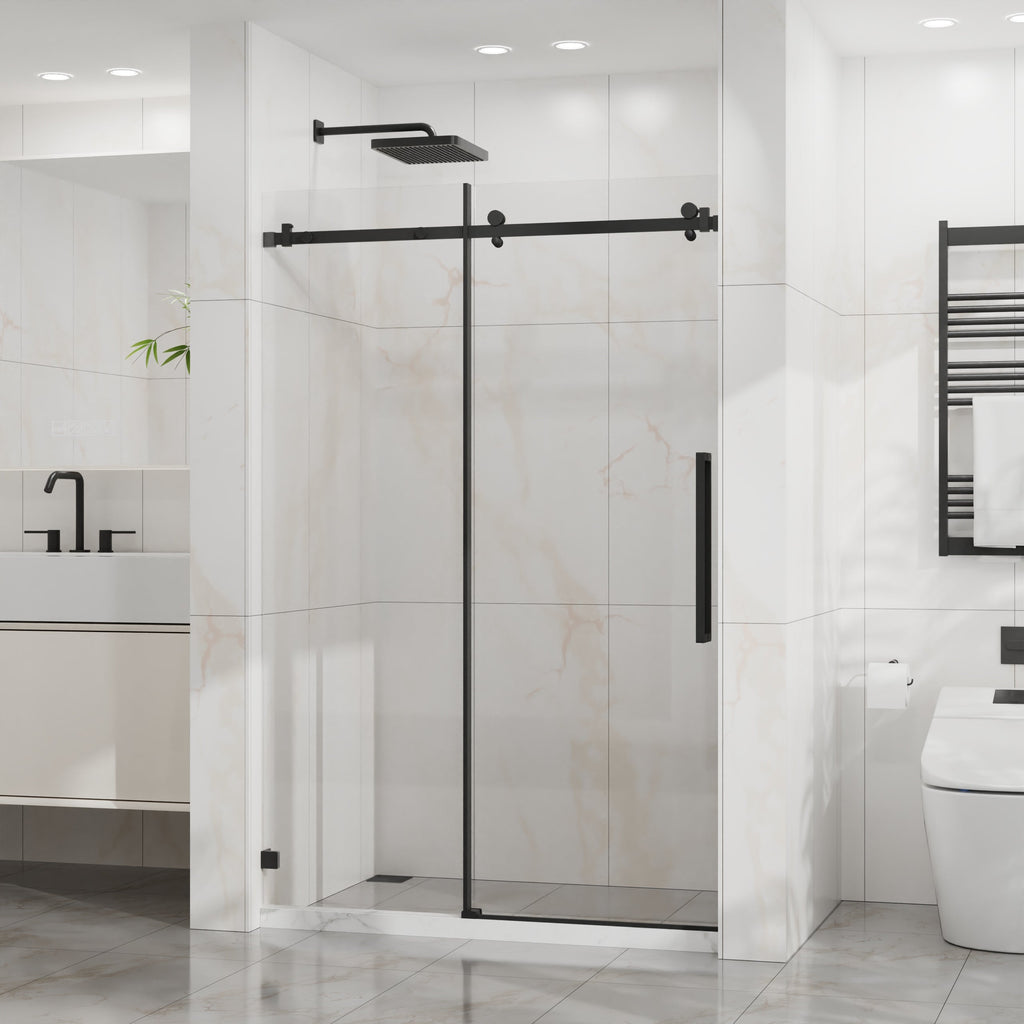 Goodyo 48" W x 72" H Sliding Shower Door