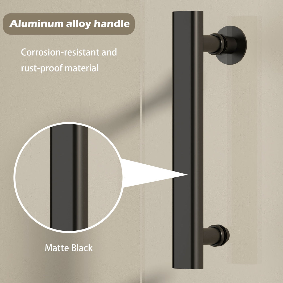 47-49" W × 72" H Pivot Shower Door