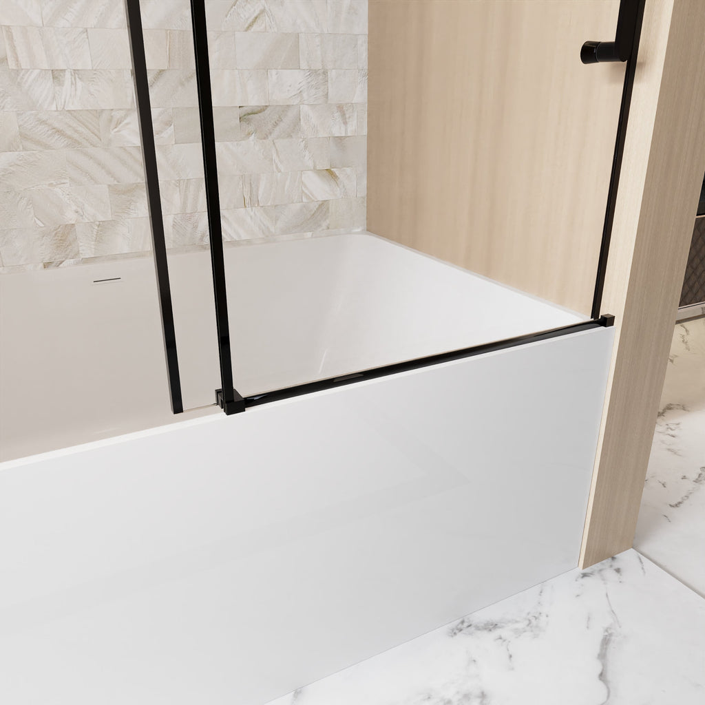 Frameless Single Sliding Shower Door