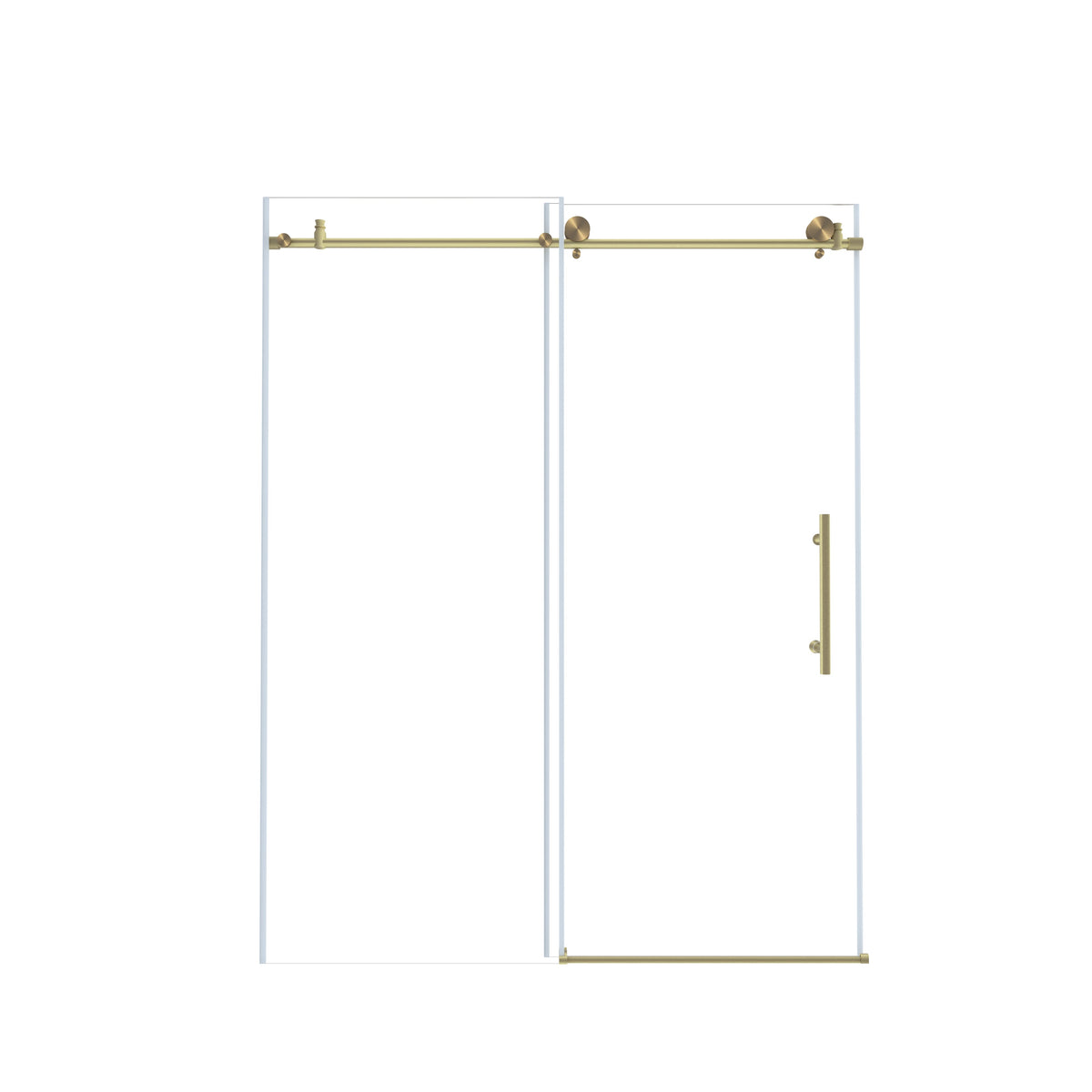 Frameless Shower Door 44-48"W x 76"H
