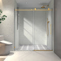 6076 Brushed Shower Door