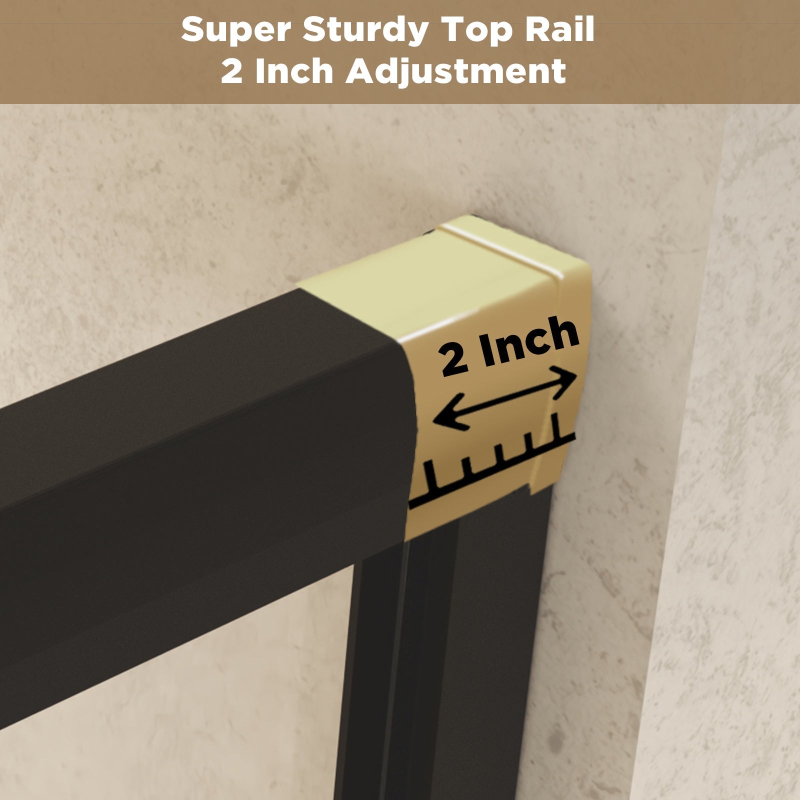 Double Sliding Shower Door - 44-48" W × 72" H