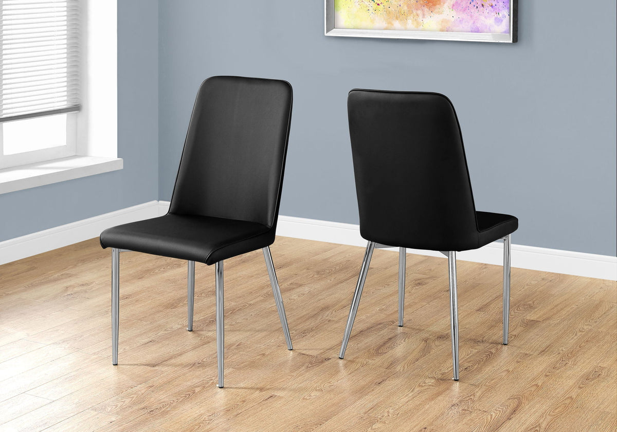 Contemporary Upholstered Dining Chair Set of 2