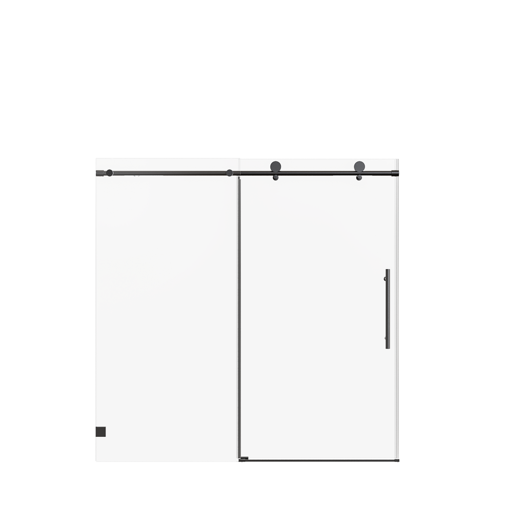 Frameless Single Sliding Soft-Close Shower Doors