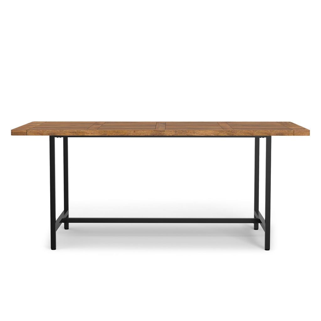 Campbell Dining Table in Burnt Wax