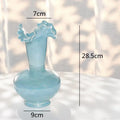 DecorBites™ Ceramic Shell Vase - White Gloss - Abstract Irregular Design for Home Decor