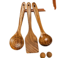 Acacia Wood Kitchen Utensils Set 3pcs