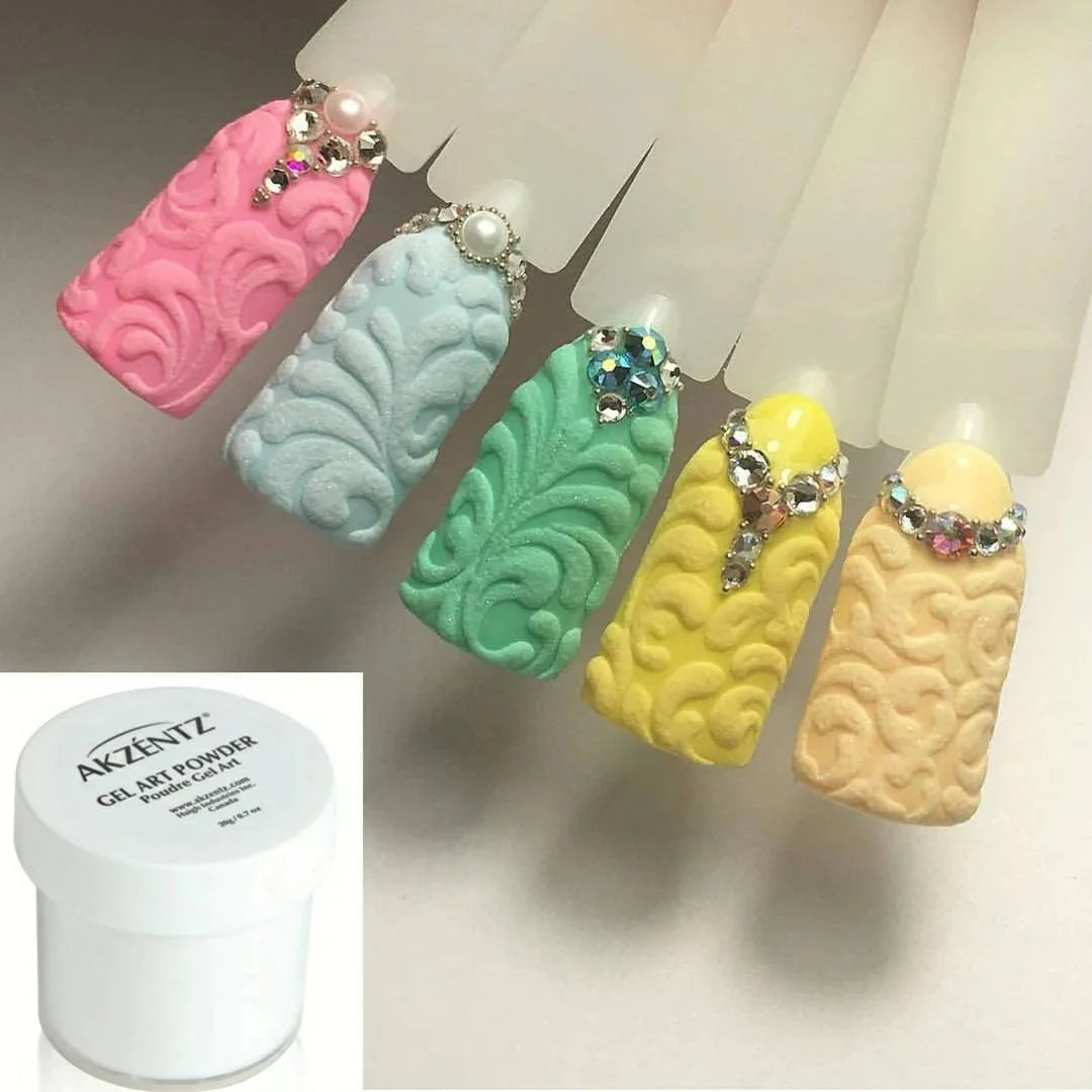 Akzentz 3D Gel Art Powder