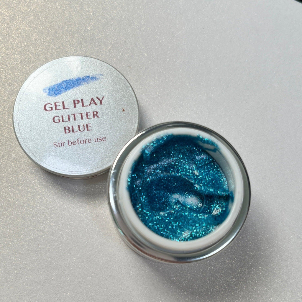 Akzentz Gel Play - Glitter Blue