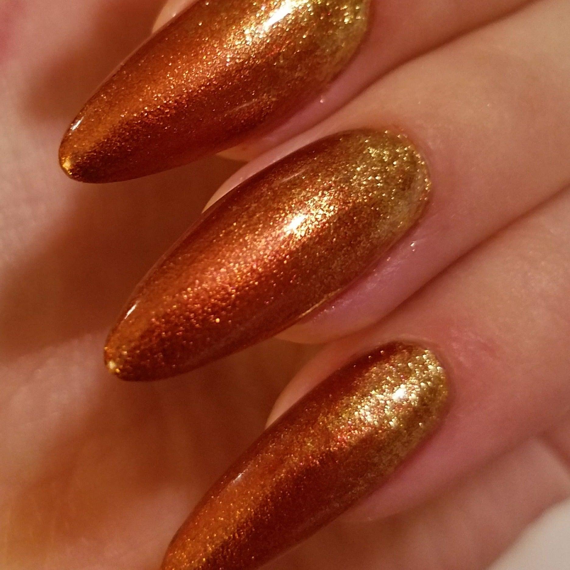 Akzentz Gel Play - Glitter Copper Dust