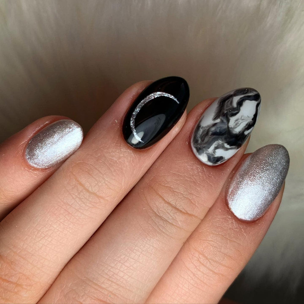 Akzentz Gel Play - Glitter Platinum Quartz