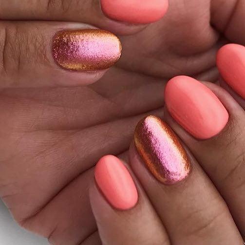Akzentz Gel Play - Glitter Shifter Coral Reef