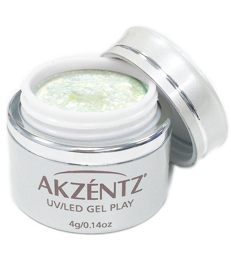 Akzentz Gel Play - Glitter Shifter Green Sea