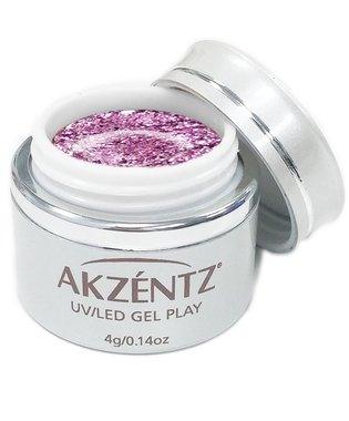 Akzentz Gel Play - Glitz Purple Garnet