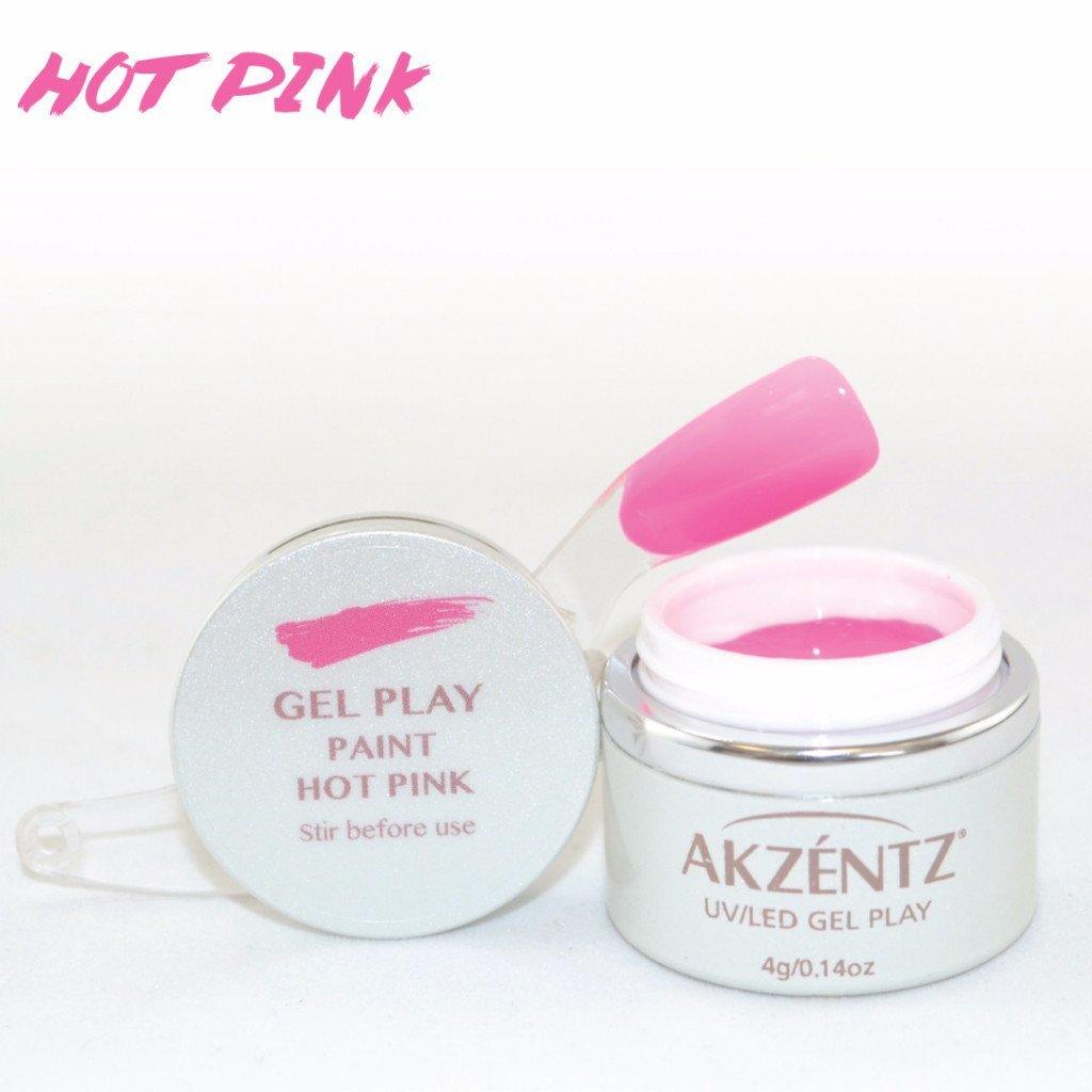Akzentz Gel Play - Paint Hot Pink