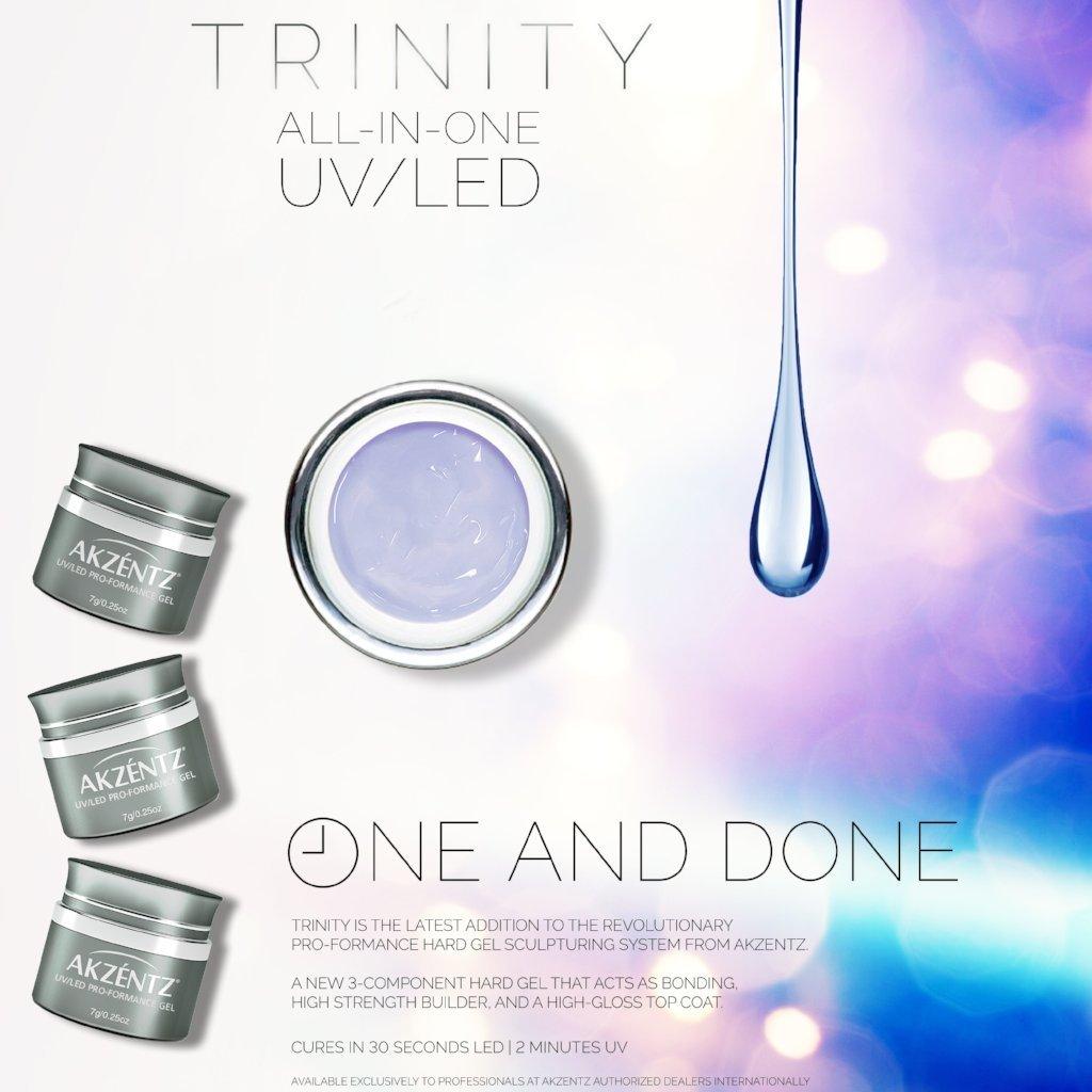 Akzentz Pro-Formance Hard Gel - Trinity All-In-One Clear