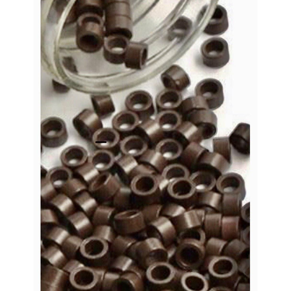 Aluminum Micro Links 3.5 x 2.0 x 2.0mm Style "C" Hair Extension - Choose Color