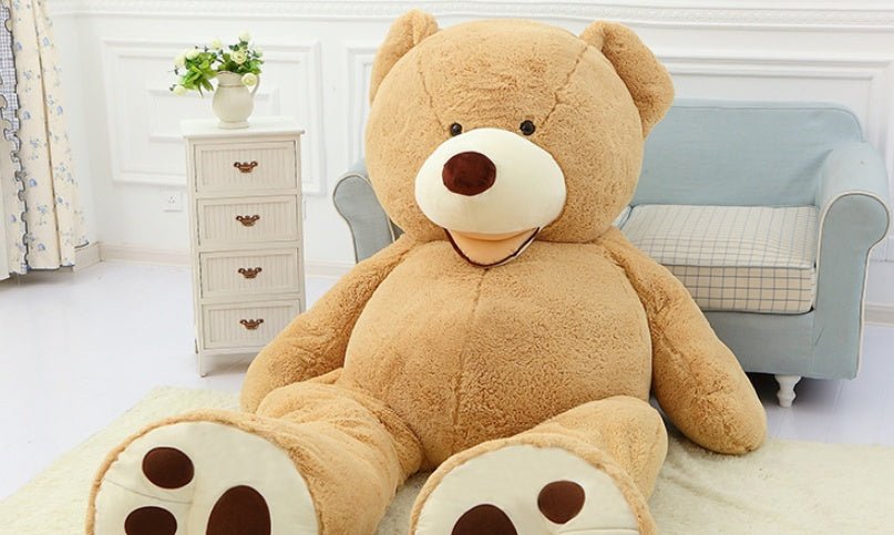 Realistic Plush Bear Toy - Soft, Safe & Charming