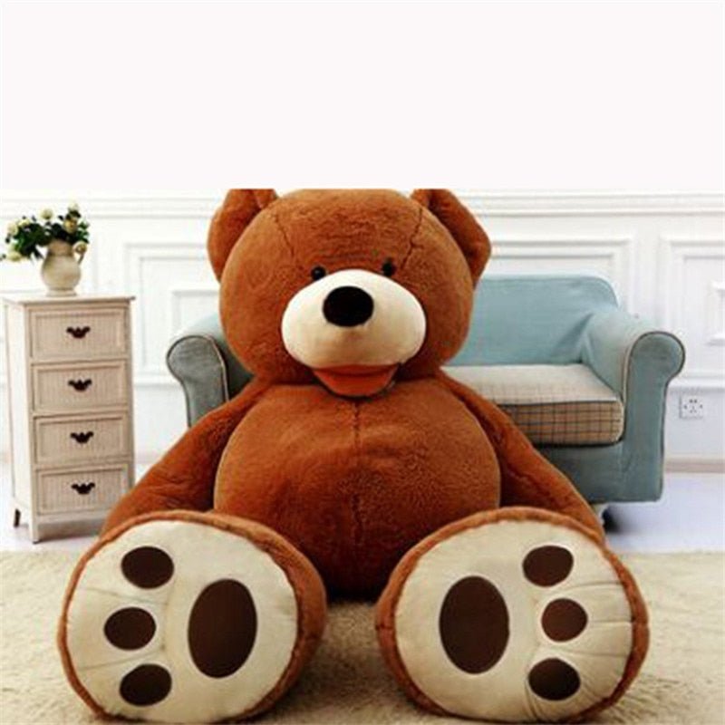 Realistic Plush Bear Toy - Soft, Safe & Charming