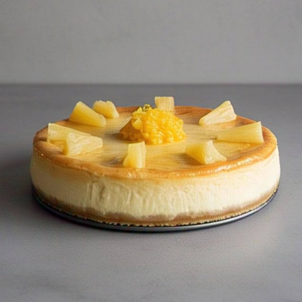 Andy Anand Sugar-Free Pineapple Tres Leches Cake, 2.5 lb – Keto & Diabetic-Friendly, Soaked in Pineapple Milk, No Preservatives Gift Box