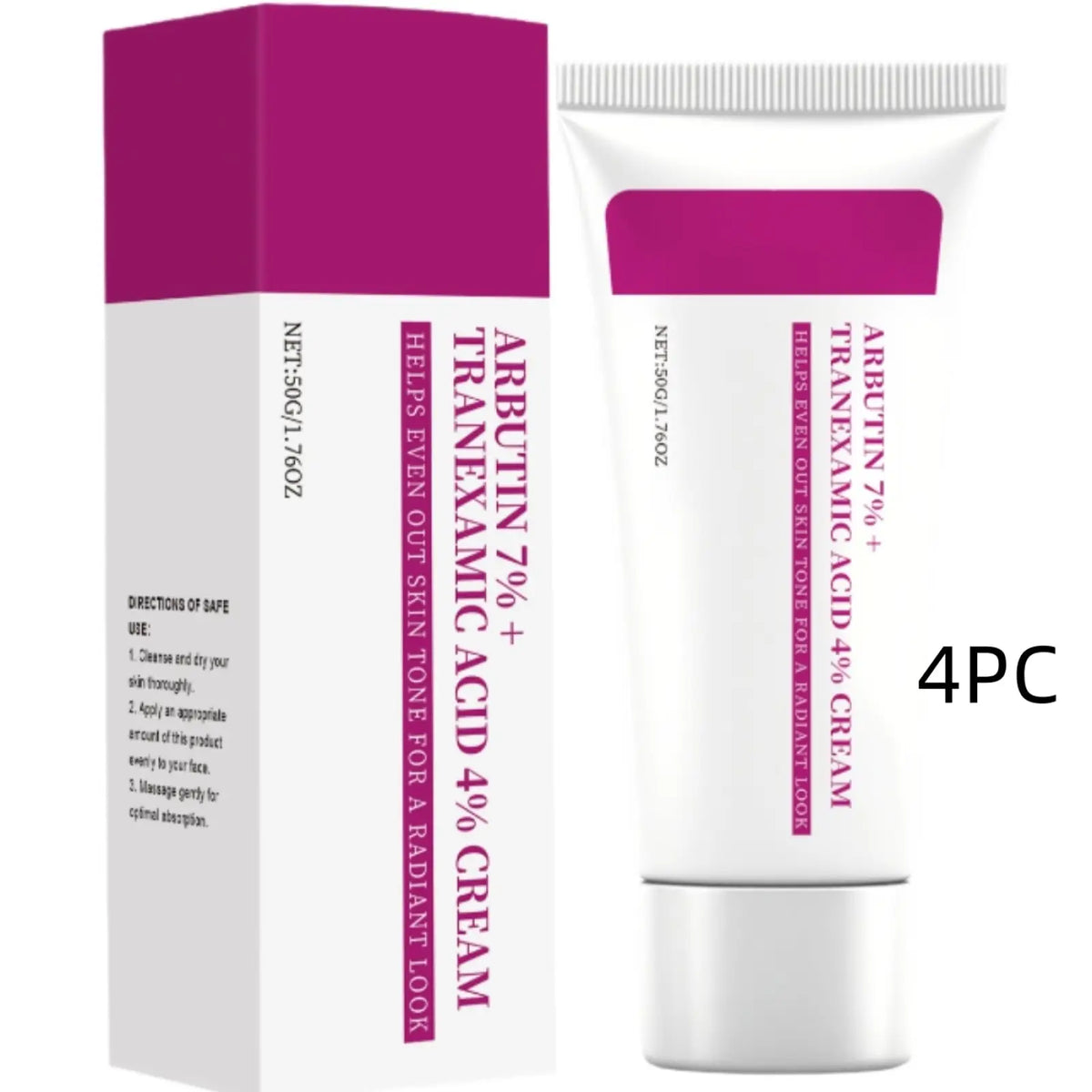 Arbutin 7% and Tranexamic Acid 4% Brightening Cream